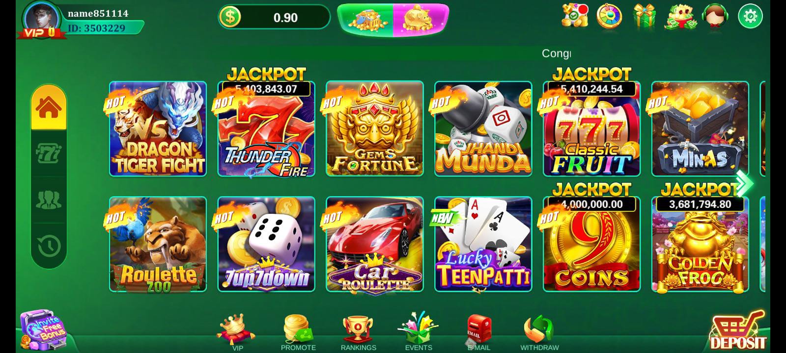 Main Homepage of BET 905